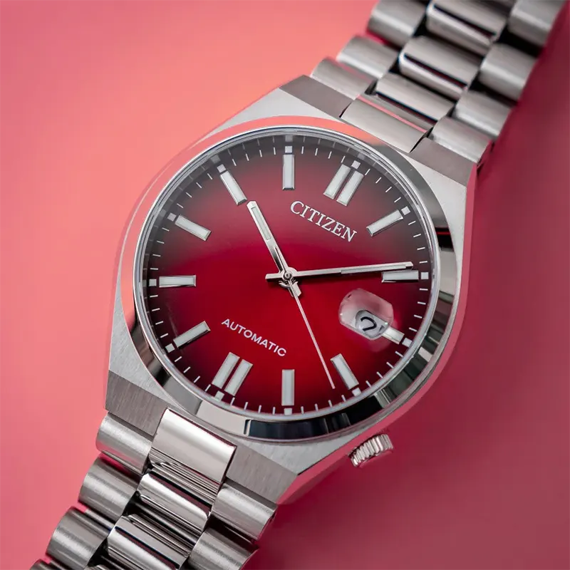 Citizen Tsuyosa Red Dial Automatic Men’s Watch- NJ0150-56W